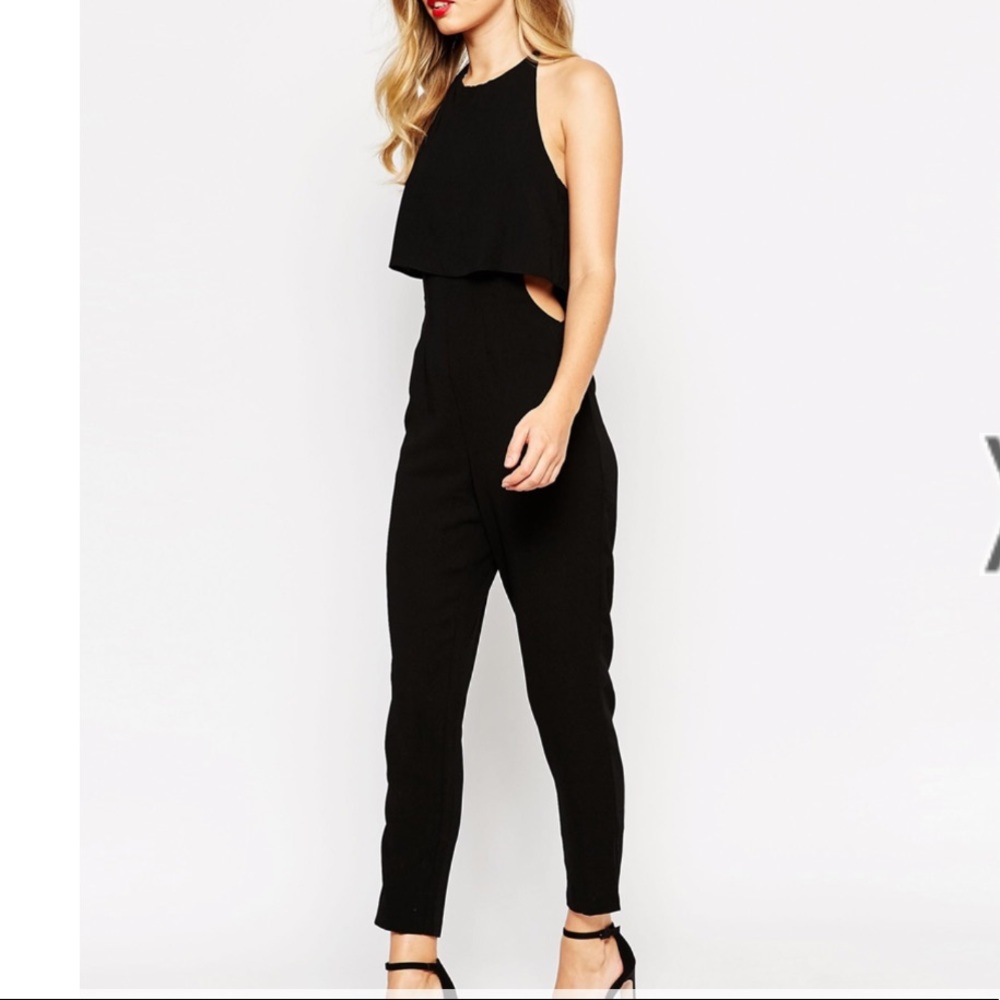 ASOS Jumpsuit With Double Layer Halter